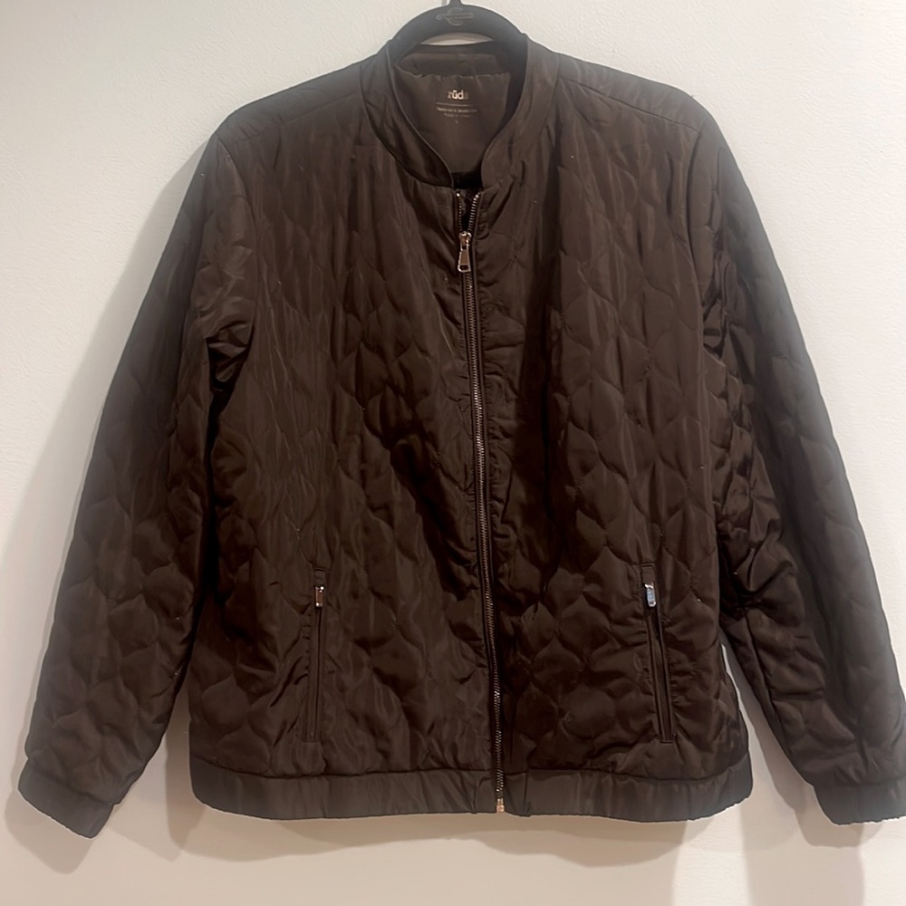 Zuda Black Women’s Bomber Jacket size Large